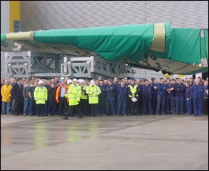 Staff with the wing