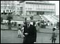 BBC reporter Lionel Fleming outside the OAU headquarters in Addis Ababa