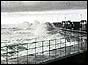 Huge waves lash Britain's east coast