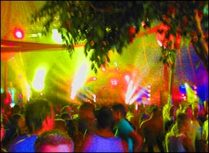 Dance tent