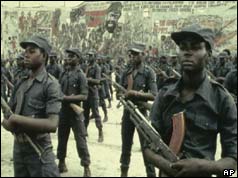 Unita troops