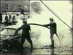 Bomb scene