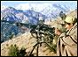 Guerrilla fighter in Afghanistan