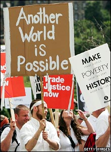 Banner proclaiming 