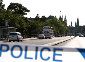 Bus in Edinburgh