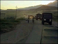 convoy of troops 