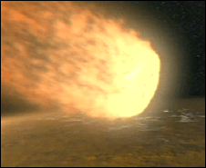 heat shield burning