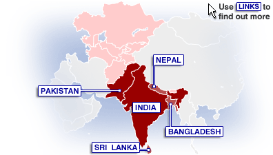 Map of Asia
