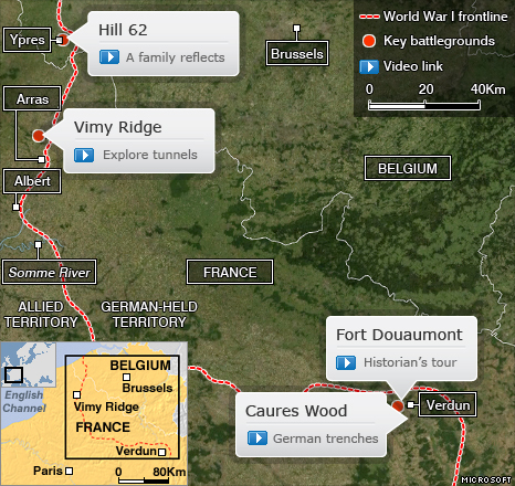 Armistice Map