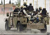 Army soldiers on Patrol