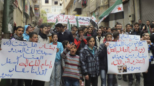 protes damascus