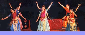 Natyapriya dancing. 