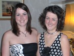Julie with her twin sister Amy