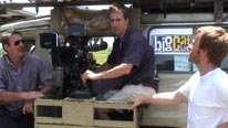 Chris Howard and cameramen