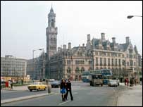 Bradford centre, 1974