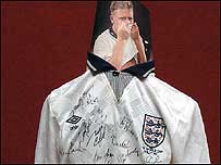 Gazza crying