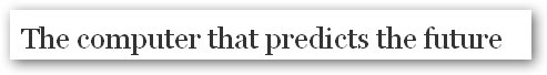 Guardian headline