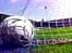 Football in net