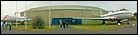 Click to see a view of the exterior of the RAF Museum, Cosford