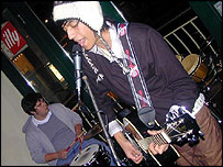 Playing live