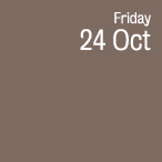 24 October - Sold out