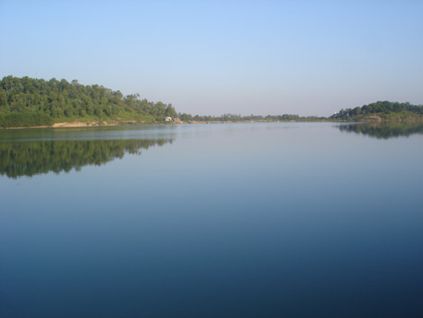 a lake at Soc Son district