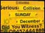 Sign appealing for witnesses to an accident