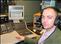 Mark in the BBC Radio Ulster studio recording his story for Days Like This