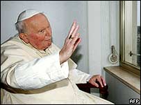 O papa João Paulo 2º