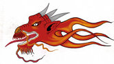 Dragon head tattoo...