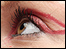 close up of eye