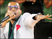 O rapper Kanye West