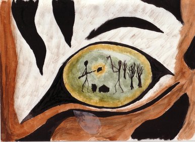 The scene of the fight