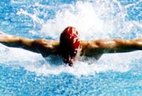 swimming