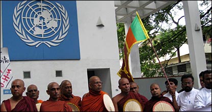 Protests against UN panel