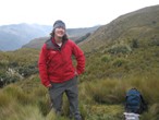 Julie during the Andes expedition
