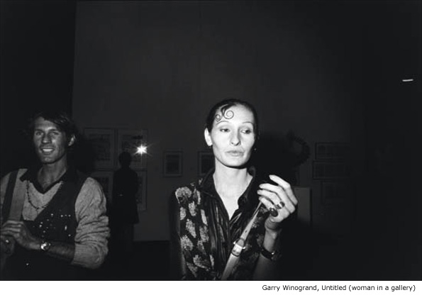 Untitled (woman in a gallery)