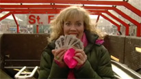 Nicky with money