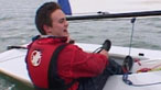 Barra Mac Giolla Bhuí sailing