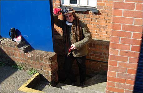 Ziggy above ground