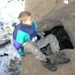 Coming out of the hole