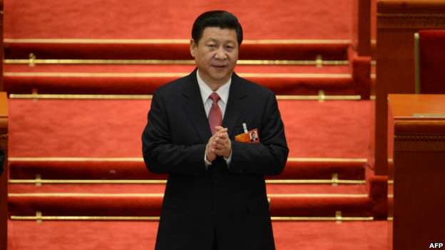 习近平当选中国国家主席兼军委主席(14/03/2013)