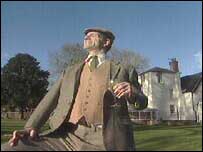 Nick Lawrence as a country gent