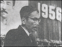 Phan Khôi tại lễ kỷ niệm 100 năm ngày sinh Lỗ Tấn ở Trung Quốc năm 1956