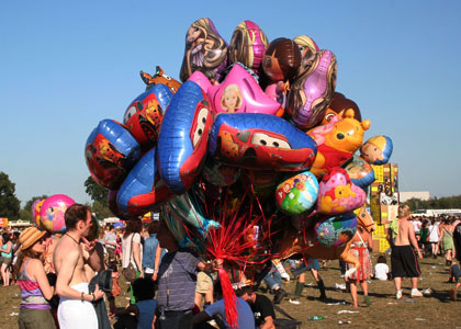 Around the festival