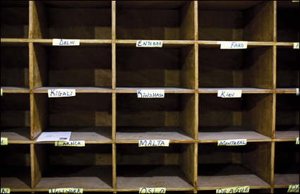 Pigeon holes