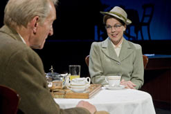 Janie Dee and Charles Dance - Shadowlands - photo Clive Barda