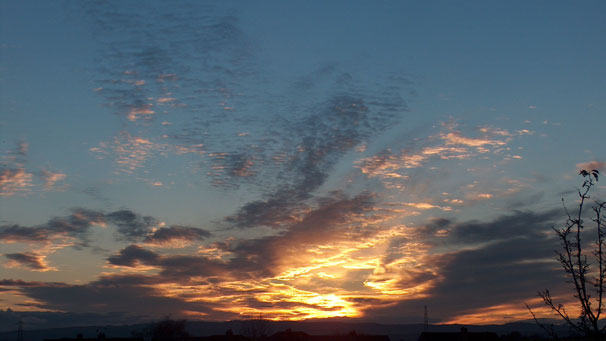 Sunset, Baljaffray