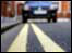 car on double yellow