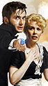 David Tennant and Kylie Minogue in the Doctor Who Christmas special